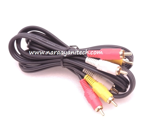 Cable de sales av a rca